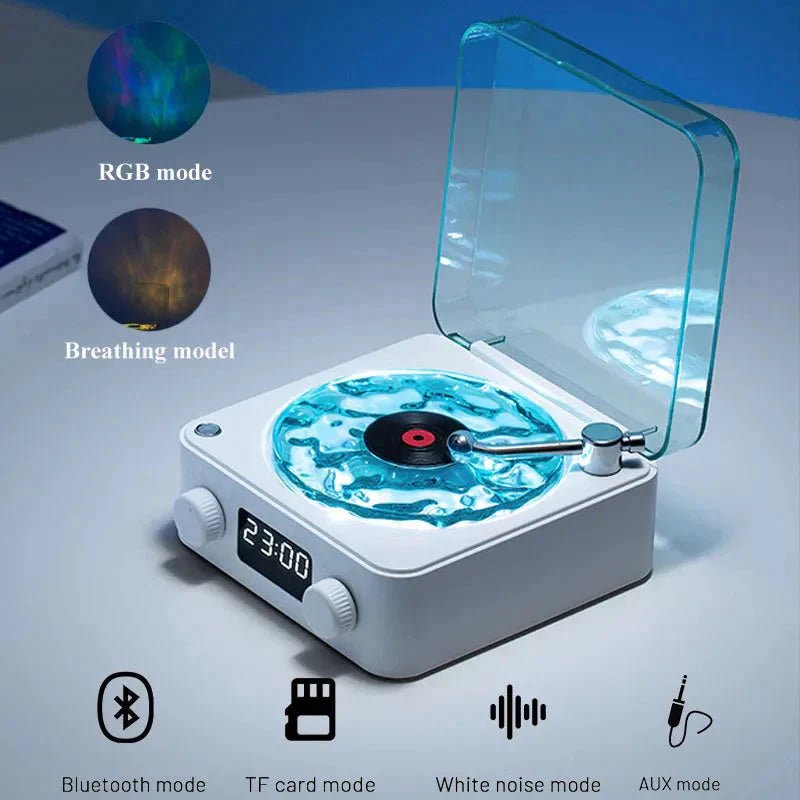 Mini Retro White Noise Bluetooth Speaker - Vibe Tribe