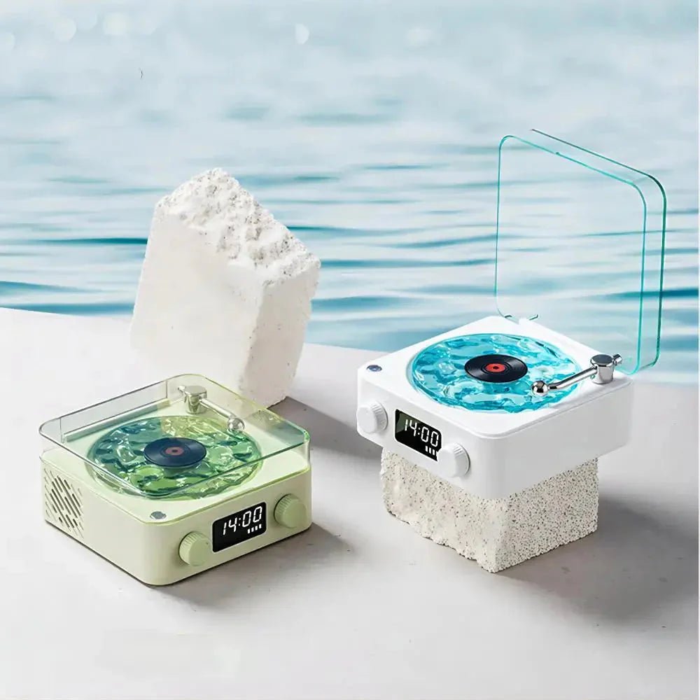 Mini Retro White Noise Bluetooth Speaker - Vibe Tribe