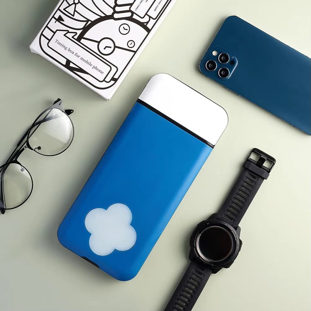 Portable Mobile Phone Lock Box Timer Smartphone Locking Case Safe Timed Lockbox Self - Discipline Keepin Box Limit Cell Phones Use - Vibe Tribe