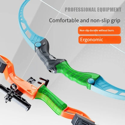 52Cm Bow and Arrow Toy Set for Children Archery Practice Recurve Outdoor Sorts Shooting Toy with Target Boys Kids Gifts - Vibe Tribe