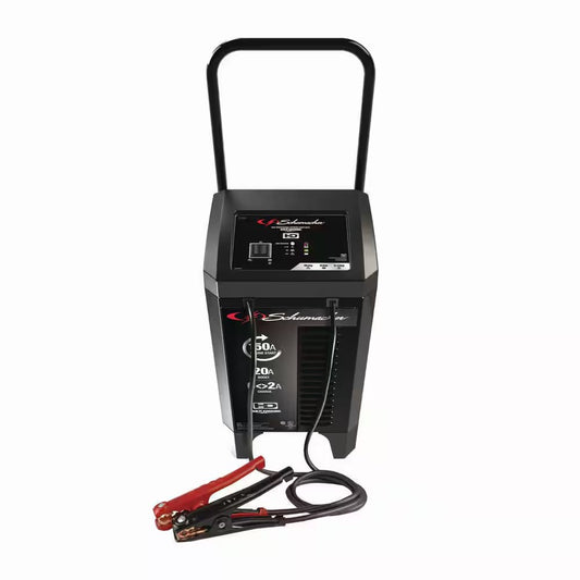 Automotive 12 Volt 150 Amp Fully Automatic Wheeled Battery Charger and Engine Starter with 20 Amp Boost - Vibe Tribe