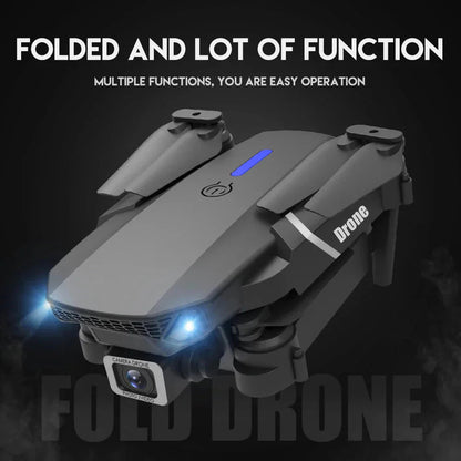 E88 Pro Foldable Quadcopter Drone - WIFI FPV, HD 4K Camera, Altitude Hold - Vibe Tribe