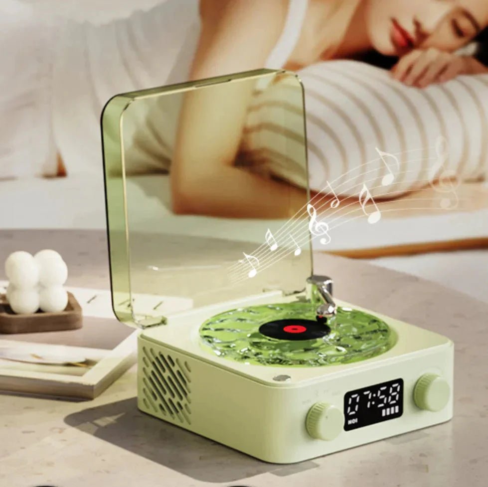 Mini Retro White Noise Bluetooth Speaker - Vibe Tribe