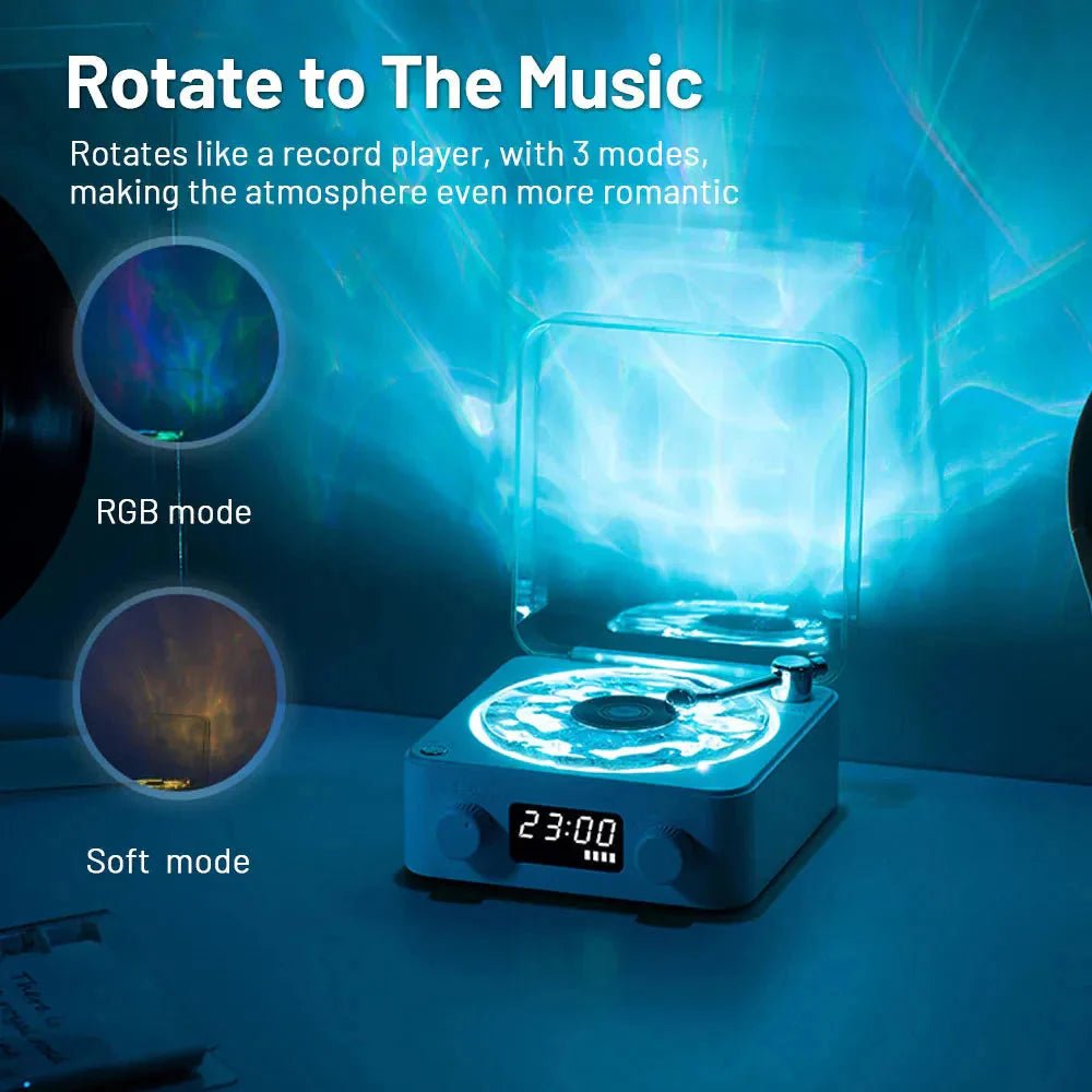 Mini Retro White Noise Bluetooth Speaker - Vibe Tribe