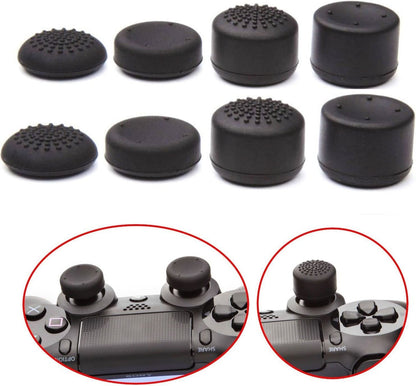 Skin for PS5 Controller Grips, Texture Pattern Cover for PS5 5 Controller Sweat - Proof Anti - Slip Silicone Cover Hand Grip with 8Pcs FPS Pro Thumbsticks Cap Protector(Camouflage Green) - Vibe Tribe